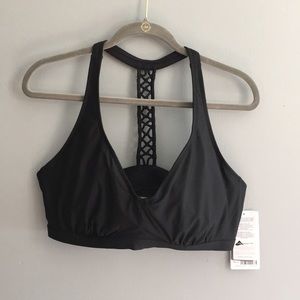 Athleta black sports bra